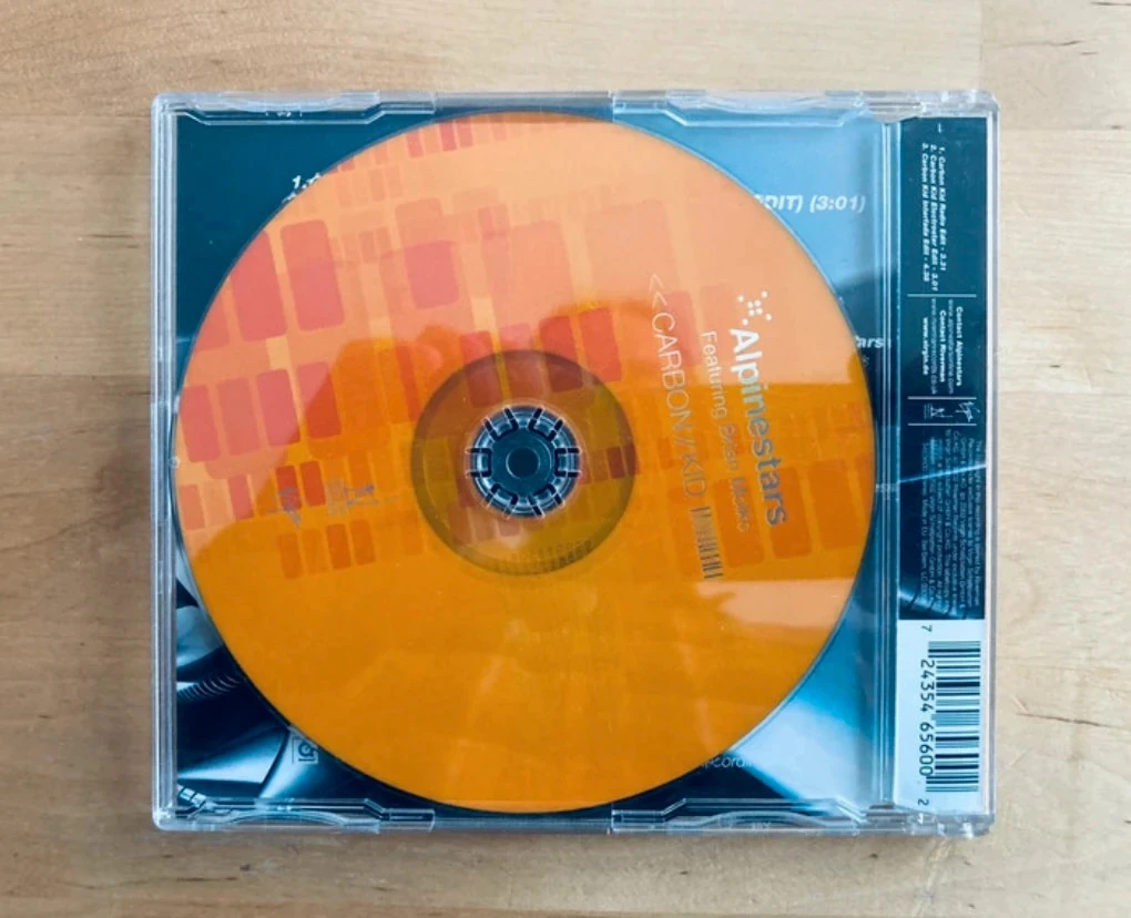 CD maxi Alpinestars feat Brian Molko Carbon Kid. – photo 3